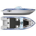Алюминиевая лодка Волжанка 51 Двухконсольная в Якутске