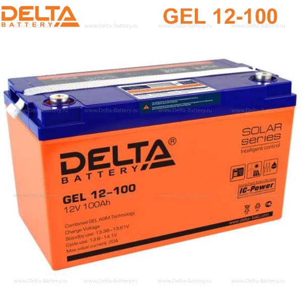 Аккумуляторная батарея Delta GEL 12-100 в Якутске