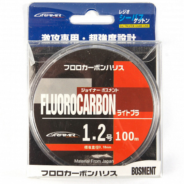 Леска Gramr Fluorocarbon 100 метров в Якутске