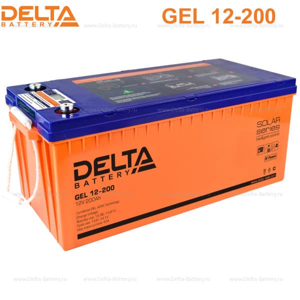 Аккумуляторная батарея Delta GEL 12-200 в Якутске