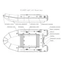 Надувная лодка Фрегат M430FM Light Jet в Якутске