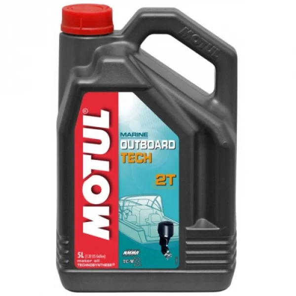Масло MOTUL OUTBOARD TECH 2T 5л в Якутске